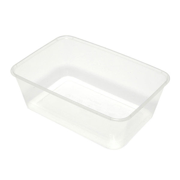 750ml Rectangle Plastic Containers