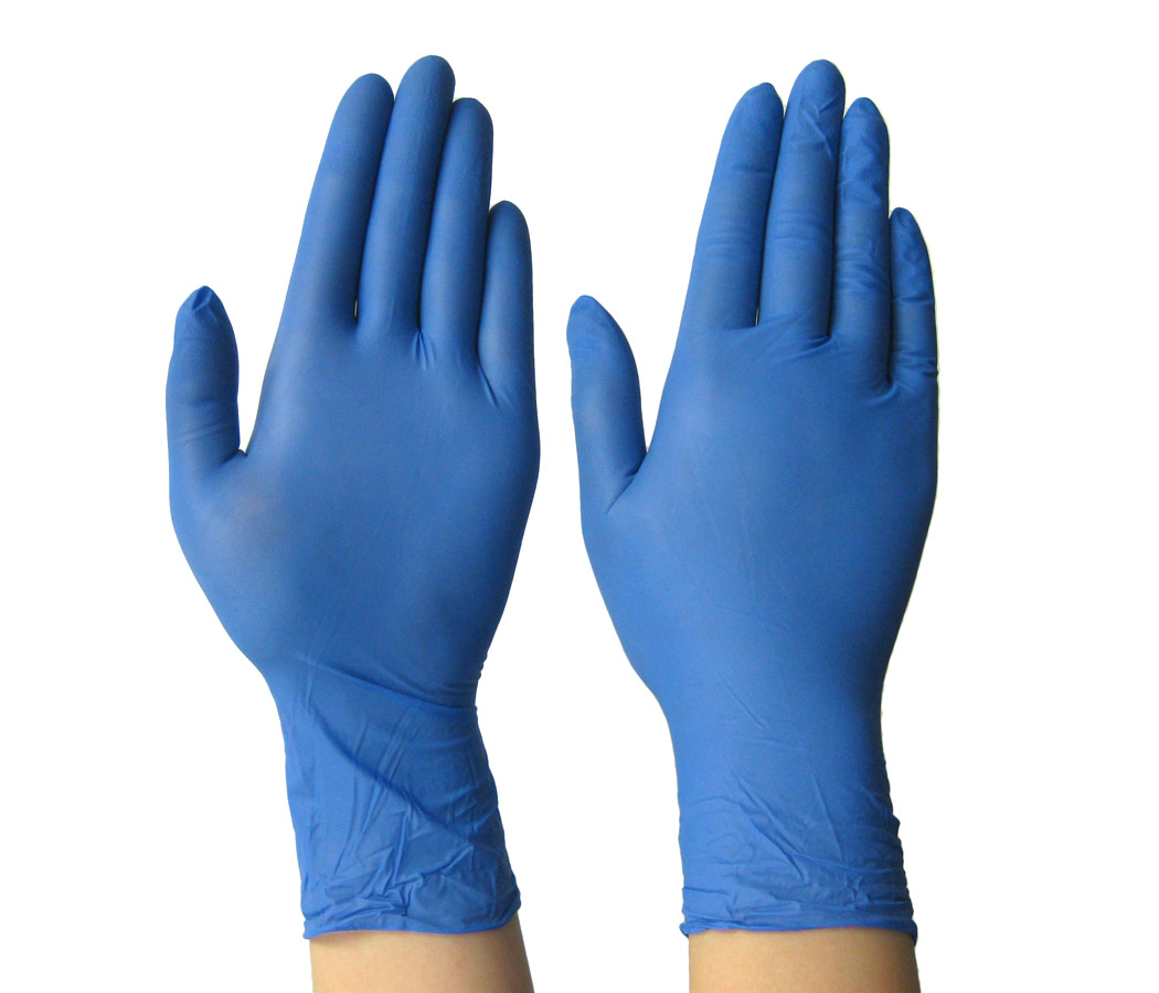 Nitrile Gloves Small - Blue Powder Free